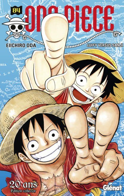 Couverture one piece T84 20 ans