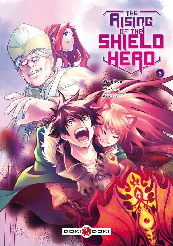 Couverture rising shield hero T8