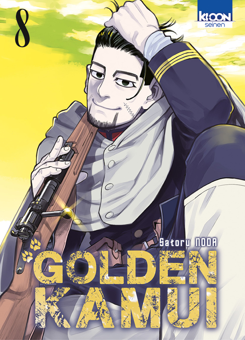 Couverture golden kamui 8