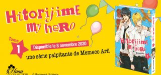 La série Hitorijime my hero arrive chez Boy’s Love – IDP