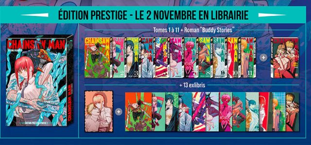 Chainsaw Man revient en coffret chez Crunchyroll