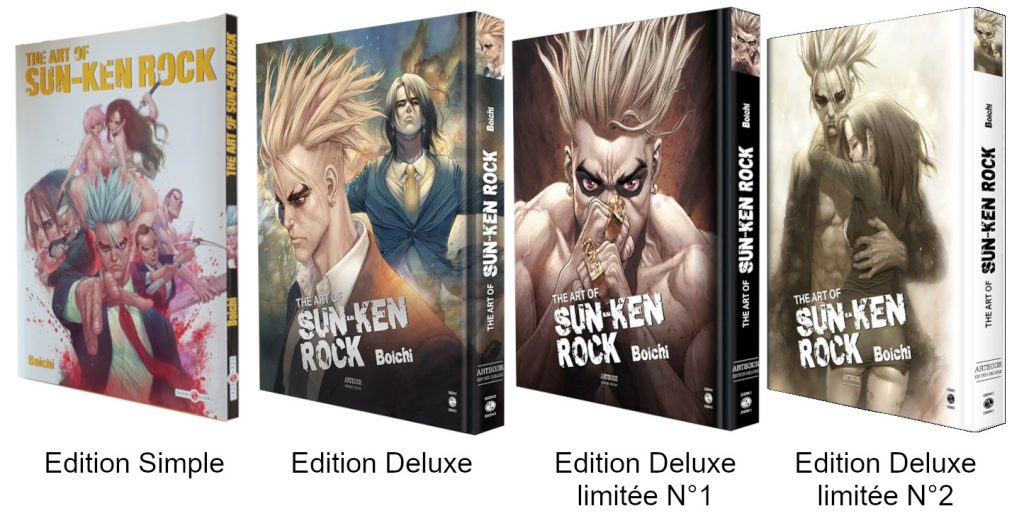 Sun-Ken Rock Visuels Couvertures