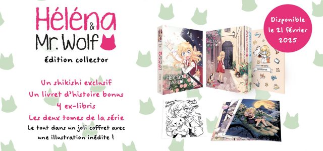 Héléna & Mr. Wolf annoncé chez Mahô Editions